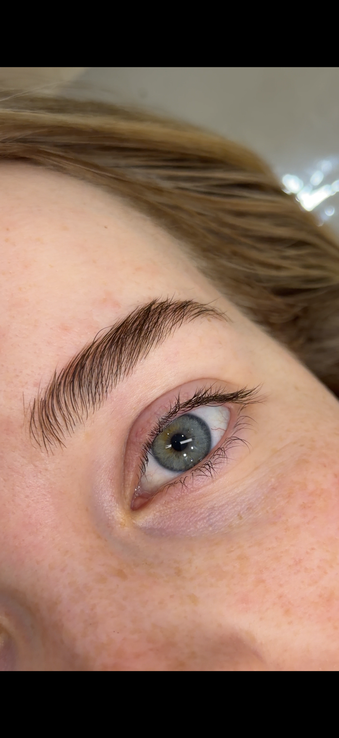 Korean Lash Lift result