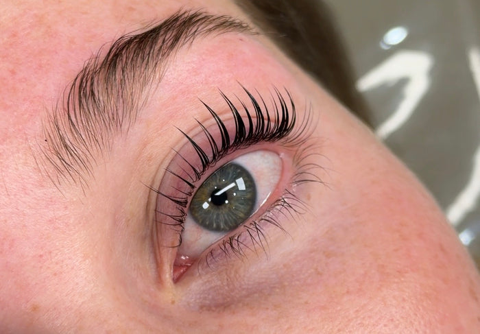 Korean Lash Lift result